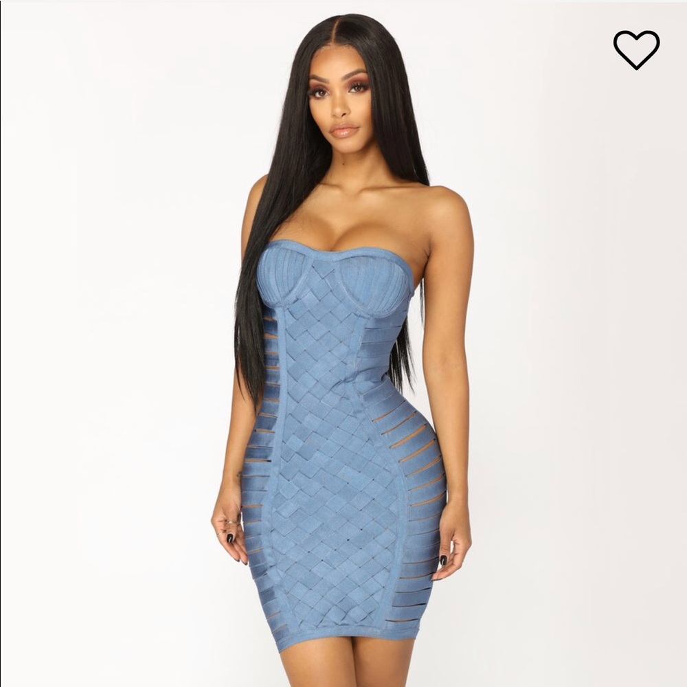 A body con bandage dress